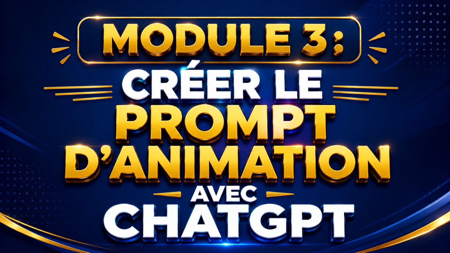 Módulo 3: Crear el prompt de animación con ChatGPT