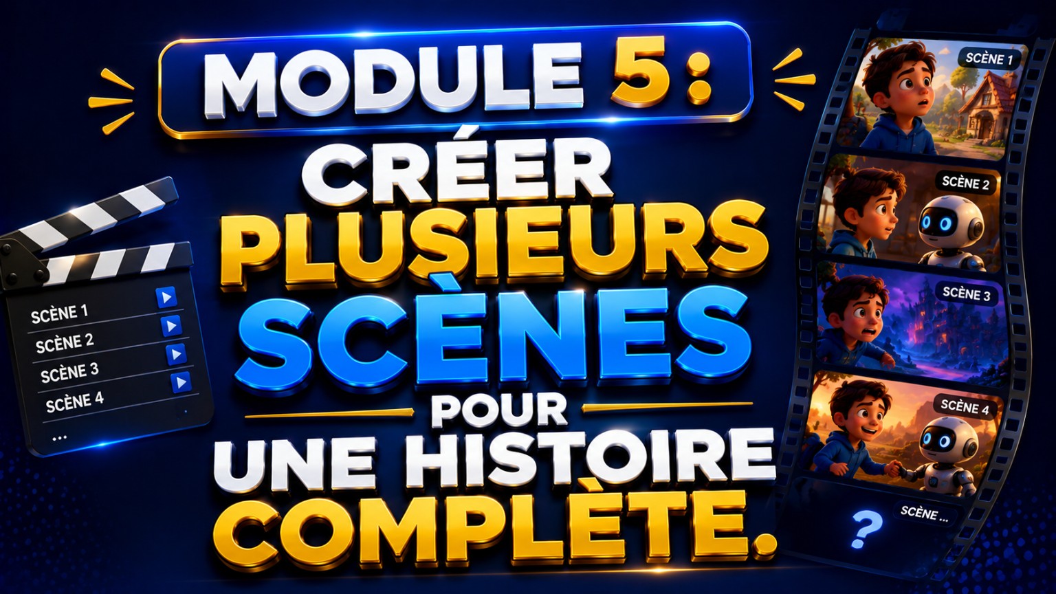 Módulo 5: Crear varias escenas para una historia completa